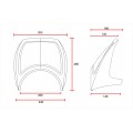 C-Racer Universal Front Mask No10 - MCR10 C-Racer Universal Front Mask No10 - MCR10